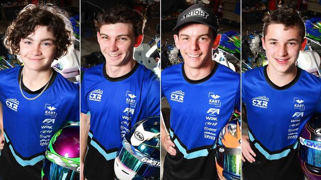 Sunshine Coast CXR Racing team. Pictures: Patrick Woods.