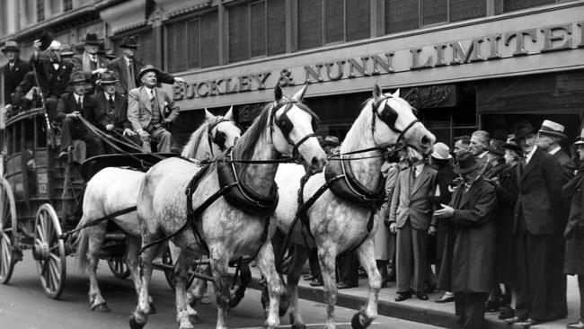 Buckley and Nunn in Melbourne’s Bourke St.