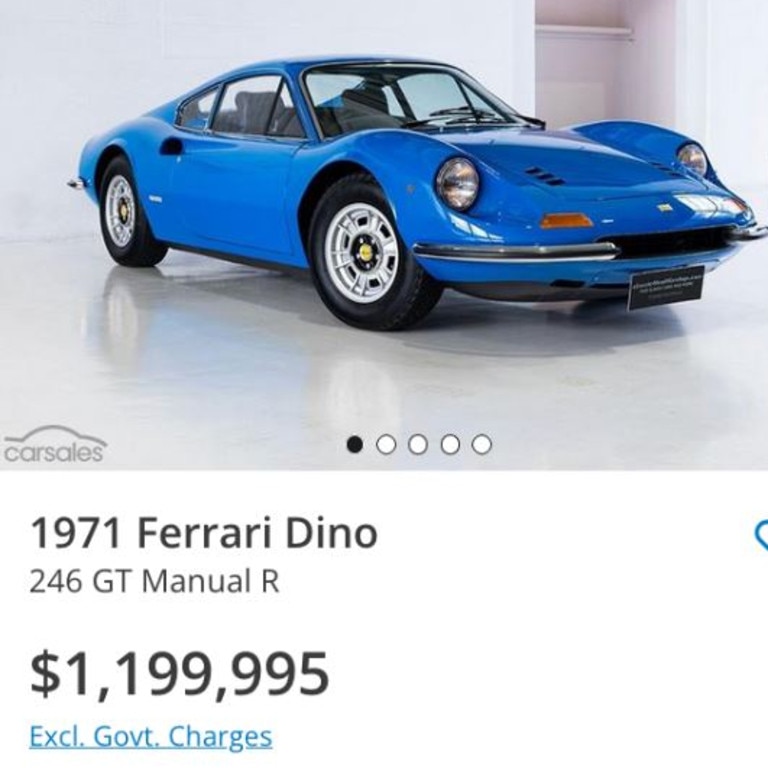 Some old Ferraris are now worth much more than when they were made.