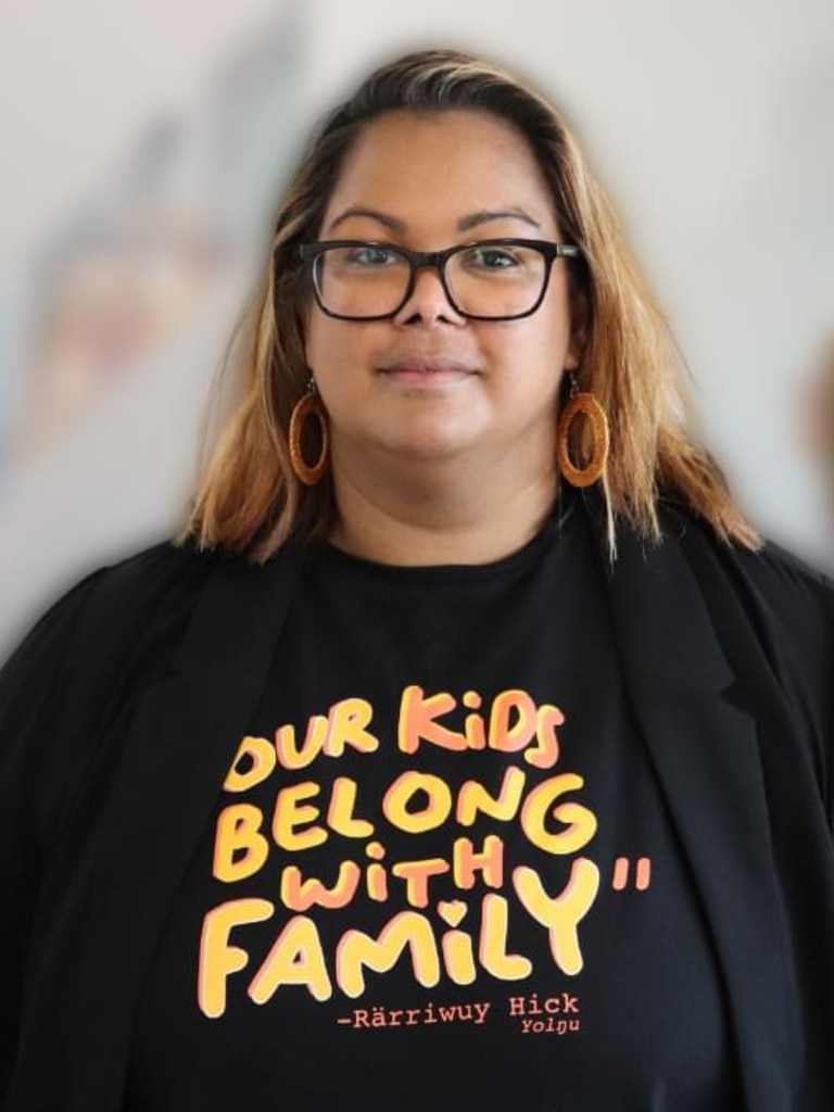 Acting Children's Commissioner Nicole Hucks during Reconciliation Week 2022. Picture: Supplied