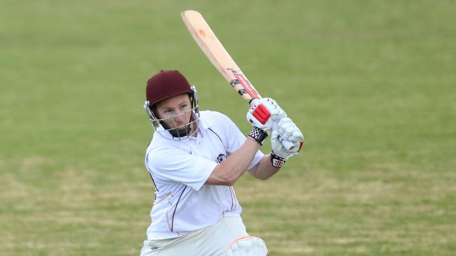 Joel Malcolm on the drive. Picture: Stuart Milligan