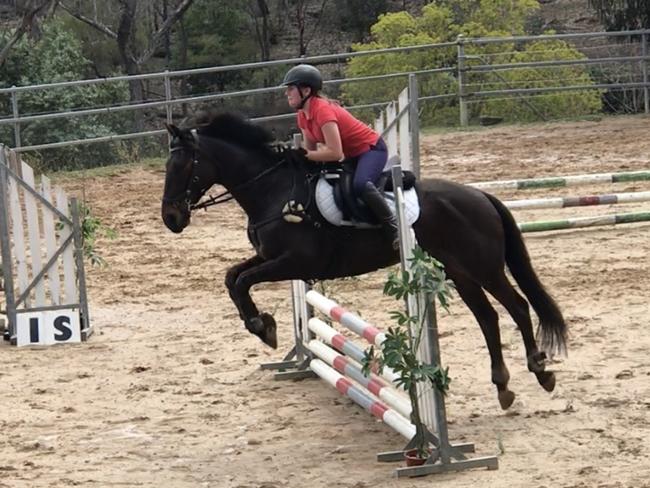 Laura represents Australia with Pony Club