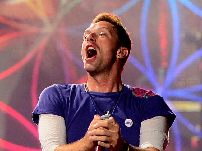 Coldplay opening night in Sydney's Alliance Stadium . Photo Jeremy Piper