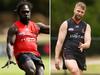 AFL stars crucified over ‘body shape’