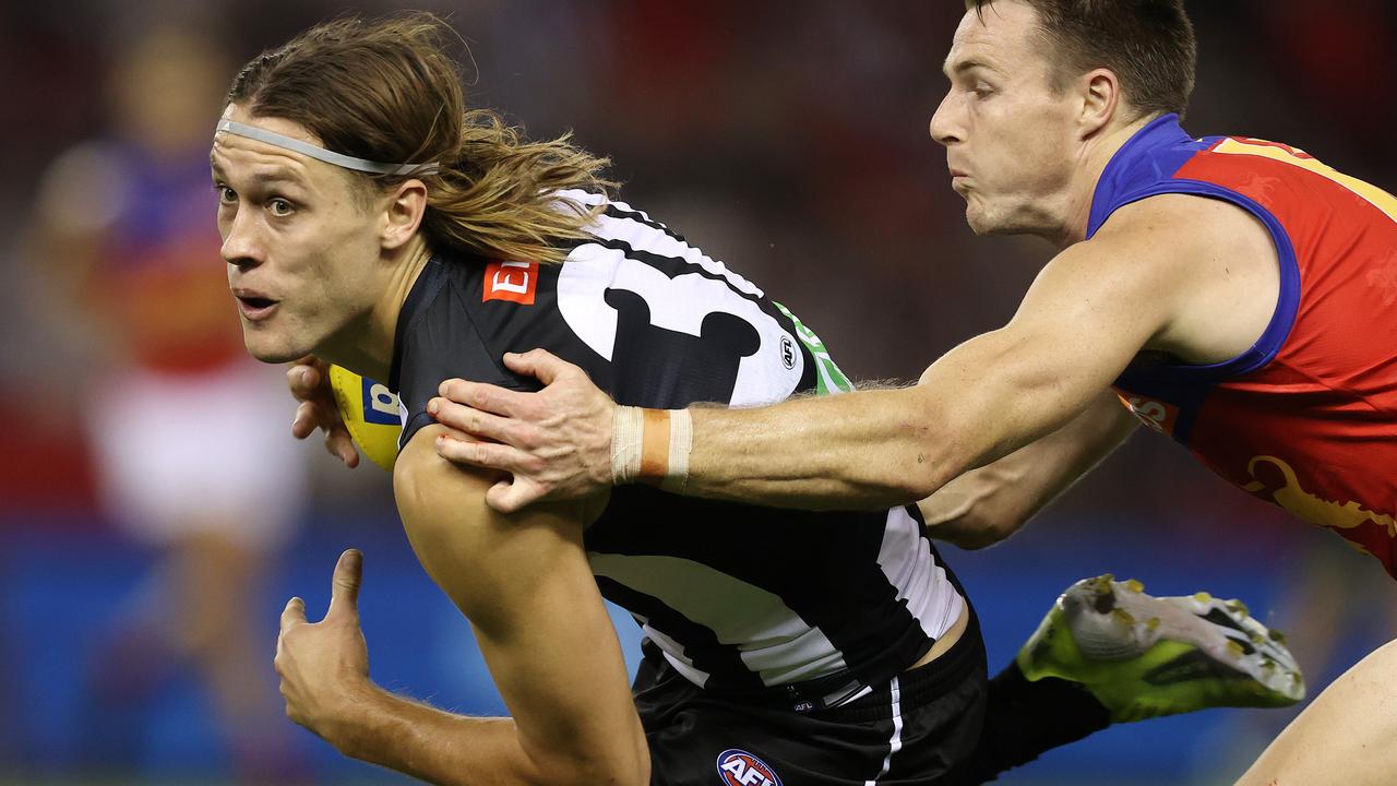 Collingwood’s Darcy Moore has signed a new mega deal Picture: Michael Klein