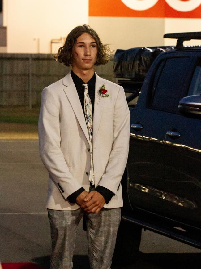 Henry Brophy at the 2023 St Lukes Anglican College formal.