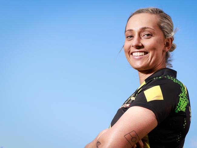 Ashleigh Gardner has become a prominent sporting voice. Picture: Hanna Lassen/Getty Images