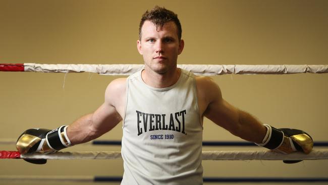 Boxer Jeff Horn who will take on the great Manny Pacquiao in July. Picture: Jono Searle