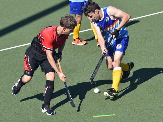 Division 2, Rockhampton versus Toowoomba at the Hockey Queensland under-18 menâ€™s state championships in Rockhampton from April 25 to 28, 2024.