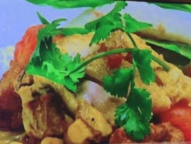 Sashi’s Chicken Lemak was deemed “homely” to the dismay of Matt Preston. Picture: Supplied