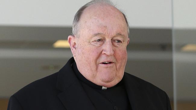 Philip Wilson stood aside as Adelaide Archbishop last month. Picture: AAP