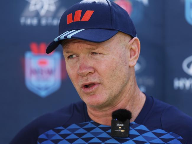 Blues coach John Strange. Picture: Matt King/Getty Images