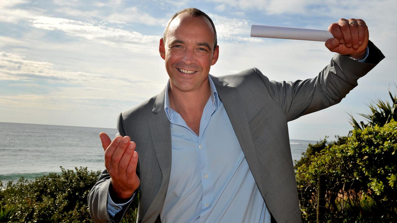 Lachlan Daddo, TV presenter turned auctioneer, won a similar legal fight. Picture: Supplied