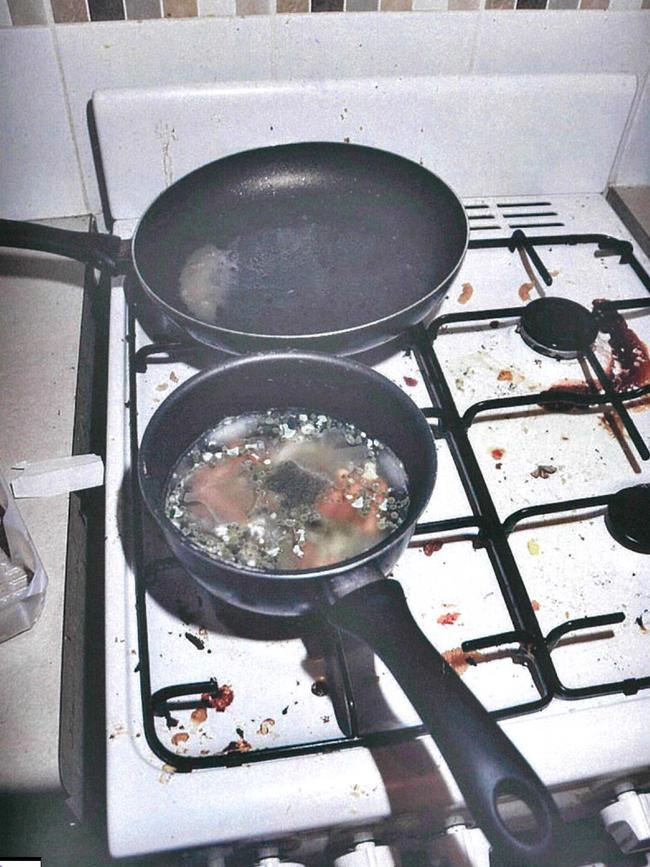 Photos released by the Coroner’s Court showing the conditions in a house where an 11-week-old. Picture: SA Police.
