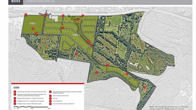 "HARVEST ESTATE": Queensland residential developer Villa World is planning a 387-lot subdivision off Ewingsdale Rd. Picture: Contributed