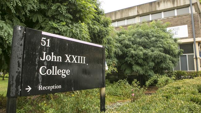 John XXIII College at Australian National University is the subject of a negligence case in the ACT Supreme Court.