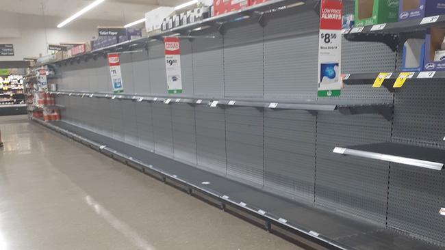 Supermarkets have been forced to introduce limitations after it was proved people couldn’t behave themselves. Picture: supplied