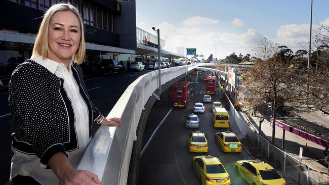 Lorie Argus said the airport had to offer Melburnians choice. Picture: Nicole Garmston