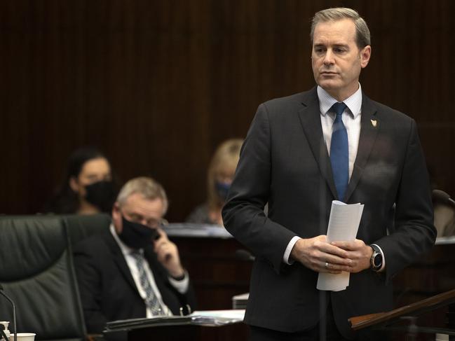 Michael Ferguson MP at parliament. Picture: Chris Kidd