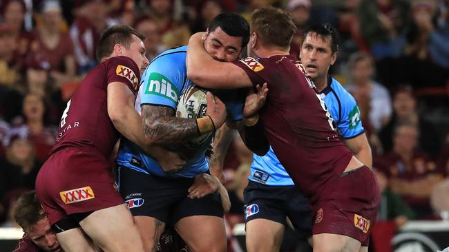 Andrew Fifita in action.