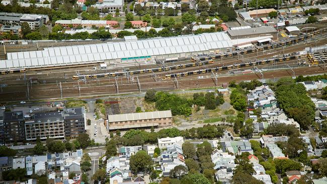 Build to rent site at the heritage-listed clothing store building in the sub-precinct of Redfern-North Eveleigh, NSW. Picture: Supply