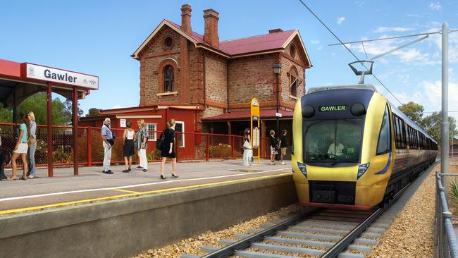 The upgrade of the Gawler rail line has been backed by Infrastructure Australia.