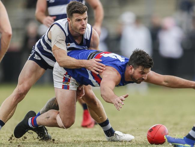 MPNFLFootball Division 2: Chelsea v Mornington. Adrian Speedy - Mornington.  Picture: Valeriu Campan