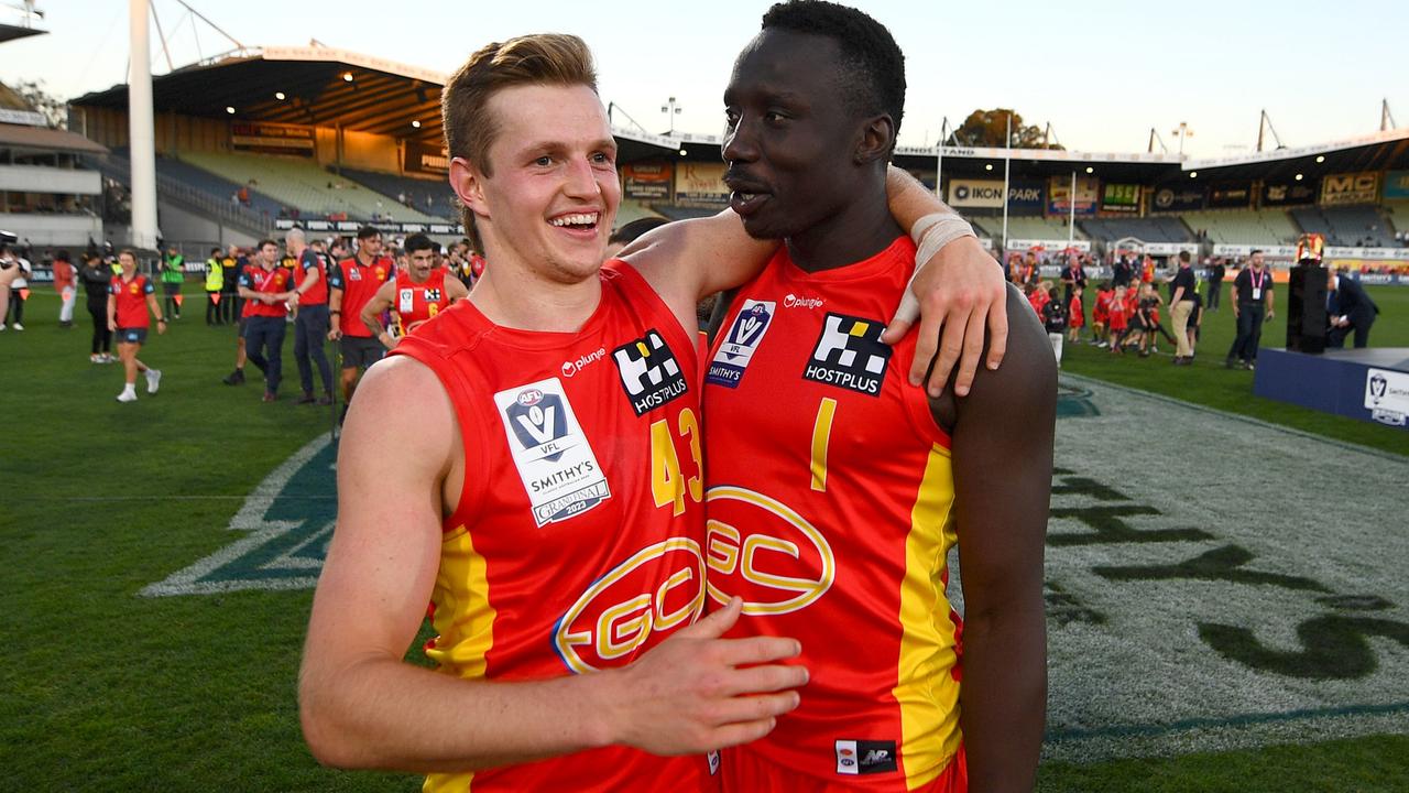 Mabior Chol was traded to the Hawks in the off-season. Picture: Getty Images