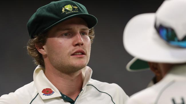 Young batsman Will Pucovski asked not to be considered for the first Test against Pakistan over mental health concerns. Picture: Getty Images