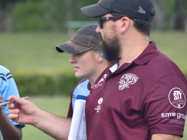 CQ Capras under-19 women’s coach Walson Carlos.