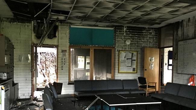 Hallett Cove South Primary School has been targeted by arsonists. Photo: Dean Martin