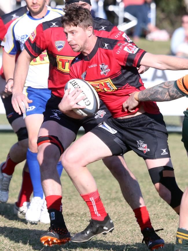 GCDRU First Grade (Phil Temperton Cup) Grand Final. Dolphins vs. Knights. Edward Bernstein. 19 August 2023 Broadbeach Waters Picture by Richard Gosling