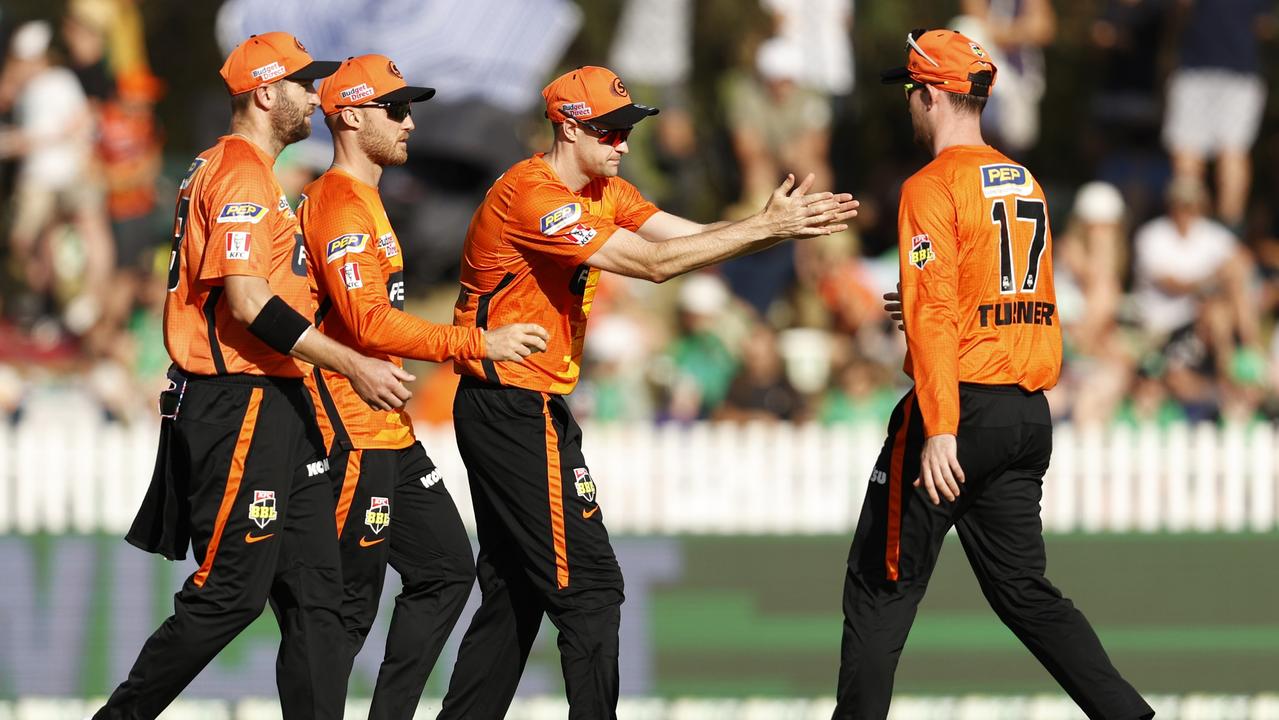 The Scorchers appear likely to finish atop the BBL ladder. Picture: Darrian Traynor / Getty Images