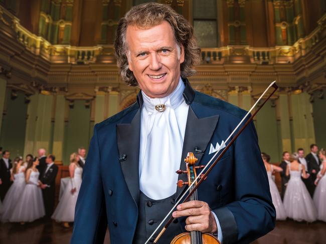 Andre' Rieu has become renowned around the world as the violinist who brought classical music to the masses by making it considerably less classic.