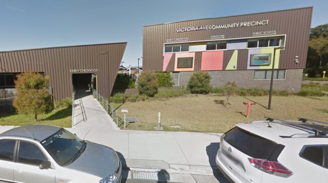 Staff at the Victoria Avenue Childcare Centre, run by the City of Canada Bay Council, had made the mistake. The council later apologised. Picture: Google Maps