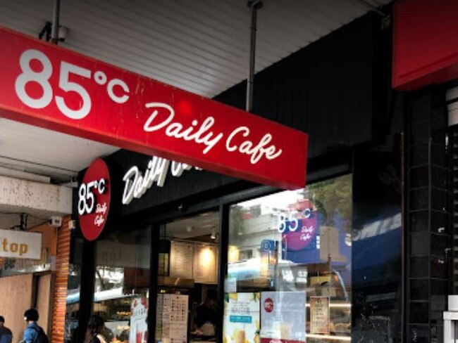 Google street view, generic image of 85 Degrees Cafe in Sydney