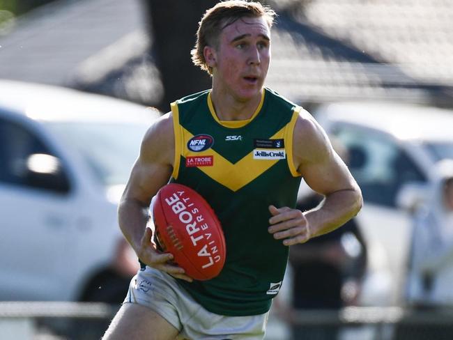 Seb Francis-Perkins in action for Old Eltham Collegians.