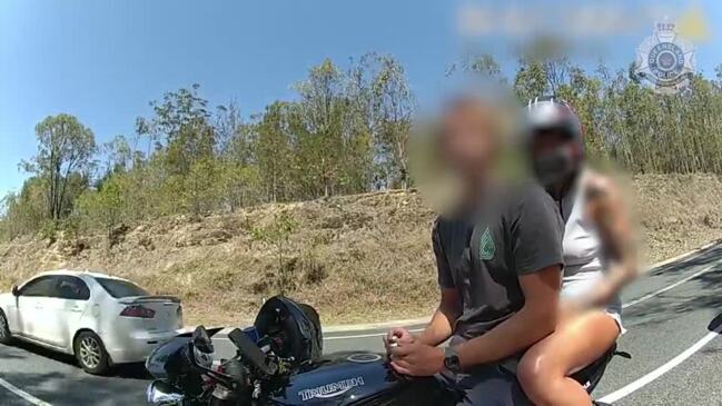 WATCH: A 25-year-old Carrara man received a $1780 fine after allegedly travelling 134 km/h in a 70 km/h zone.