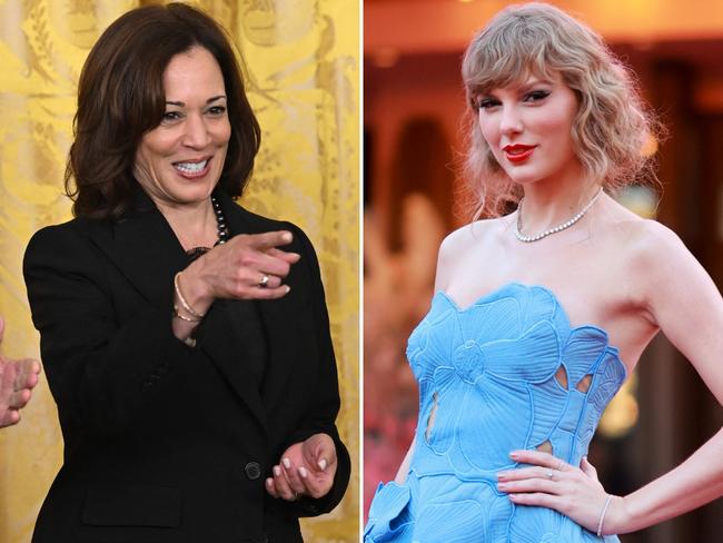 Kamala Harris and Taylor Swift.