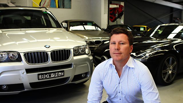 Saap Auto car dealer Christian Saap wants to give Greg Inglis a BMW, but can't.