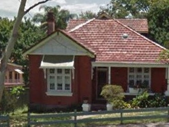 The house on Fullers Rd in Chatswood where the drugs were found.