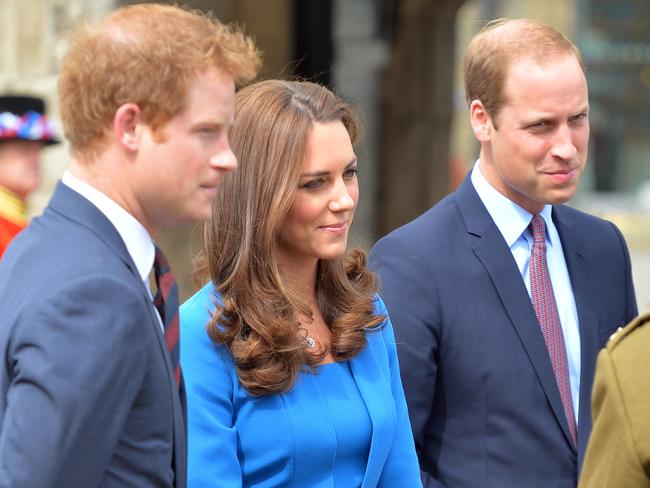 Prince William, Prince Harry and Duchess Kate will attend a rededication of the grave of Princess Diana this Saturday, on what would’ve been her 56th birthday. Picture: Getty Images