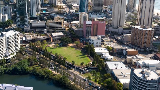 Bruce Bishop carpark. Photo: Supplied