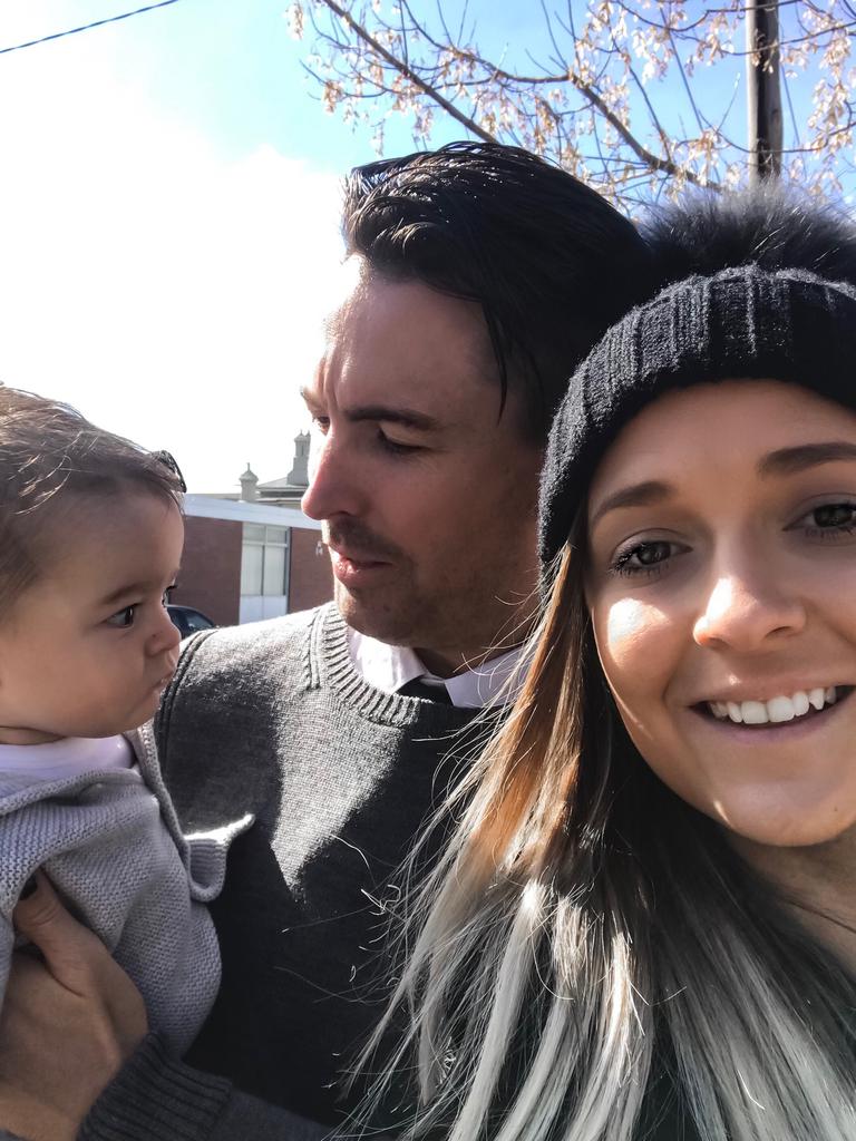 Kayla Bombardier and her fiance Nick have a seven-month-old daughter, Ari, together.