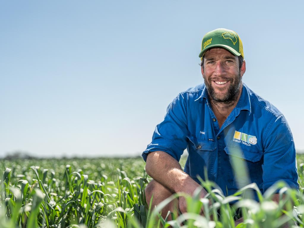 Dan Hayllor says drilling has not affected his crops