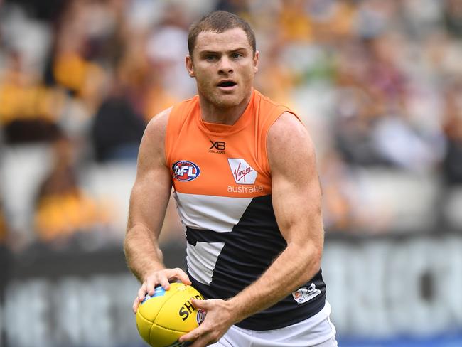 Heath Shaw in action for the Giants in 2019. Picture: AAP Image/Julian Smith