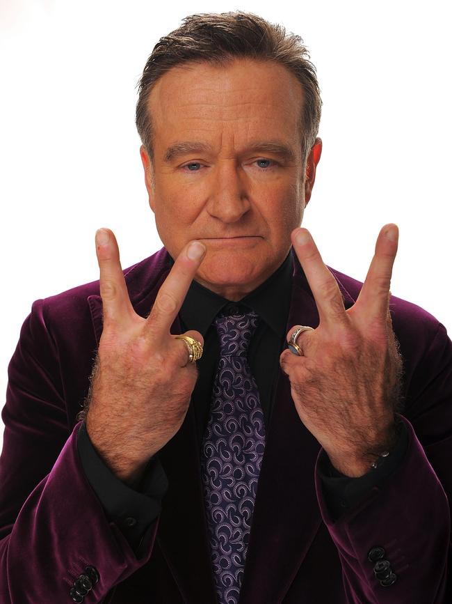 Justin Hamilton’s comedy idol, Robin Williams.