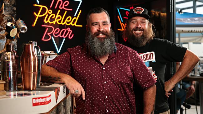 The Pickled Bear co-owners Scott McCoy and Haydn Graham. Picture: Adam Yip