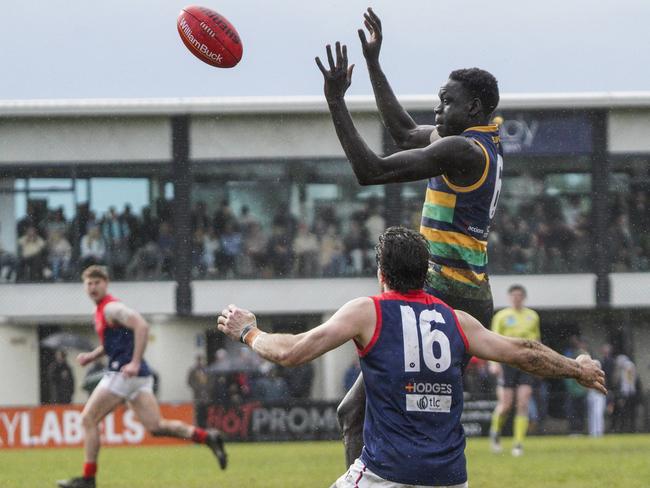 Saints midfielder Thomas Jok in action. Picture: Valeriu Campan