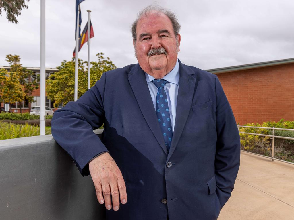 Mayor of Whyalla, Phill Stone at the Whyalla City Council (Civic Building). Picture: Ben Clark